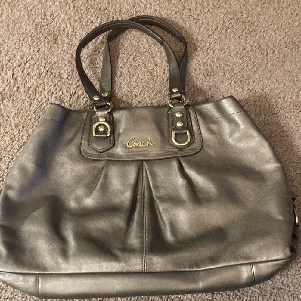 Light used coach bag